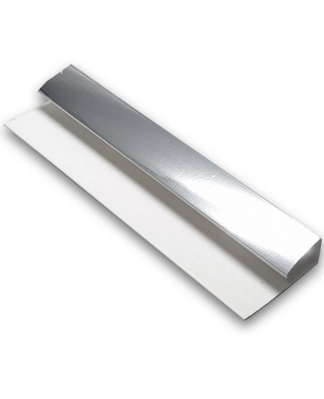 Silver End Trim – Durable Aluminum Edge Finisher for Wall, Ceiling & Panel Ends