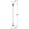 Smooth PVC Shower Hose 1.5m – Flexible Anti-Kink Bathroom Hose