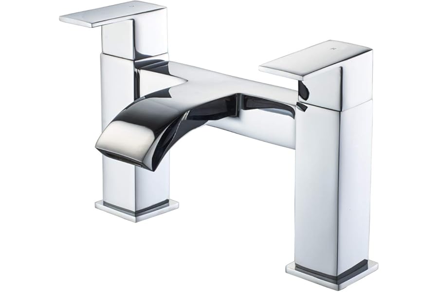 Hecto Bath Filler Tap – Stylish Chrome Finish Bathroom Mixer for Modern Baths