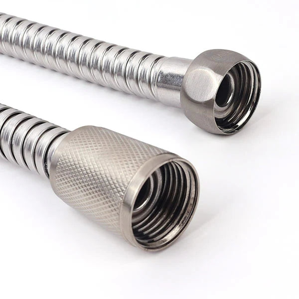Stainless Steel Shower Hose 1.2m – Flexible Anti-Kink Bathroom Hose