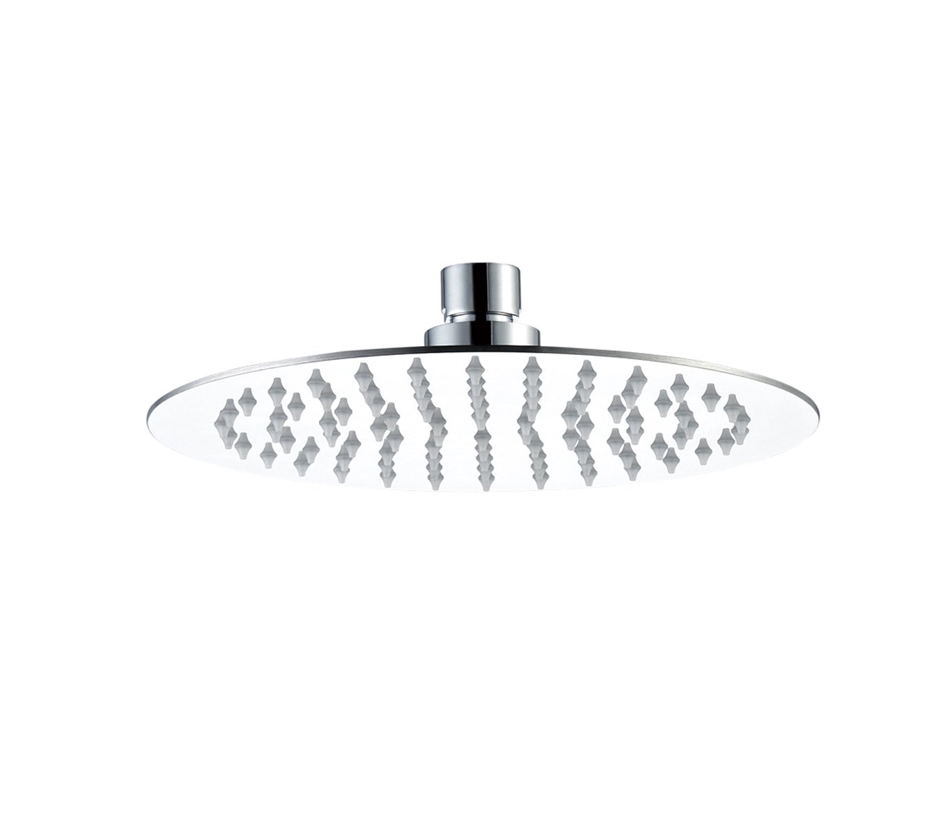 Round Ultra Slim Rainfall Shower Head 300mm Stainless Steel