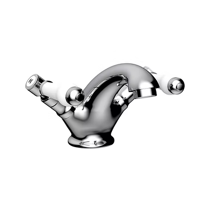 Bristol Mono Basin Mixer Tap with Waste – Modern Chrome Bathroom Faucet