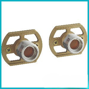 Fast Fix Brackets with Shrouds – Durable Bathroom Mounting Hardware