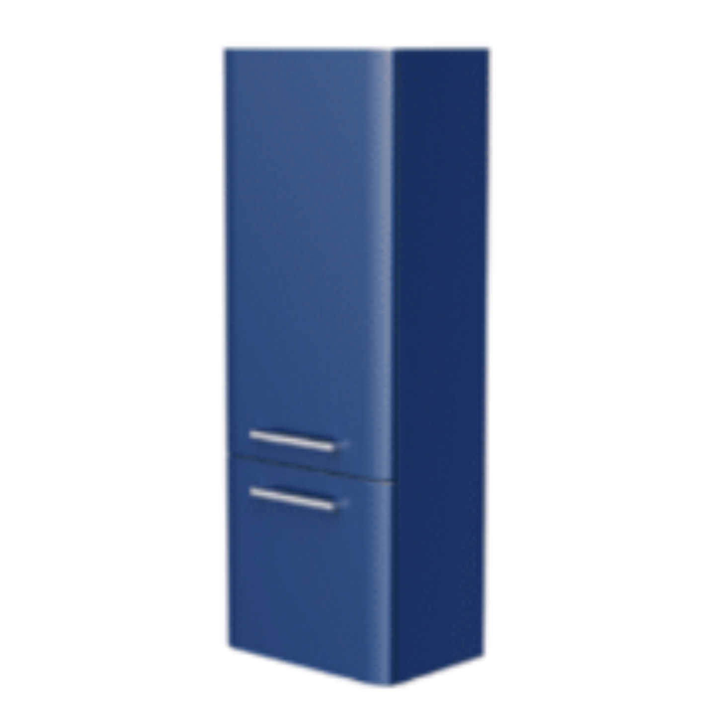ASHFORD Wall Hung Side Cabinet – Matt Blue (350w x 1000h x 240d)