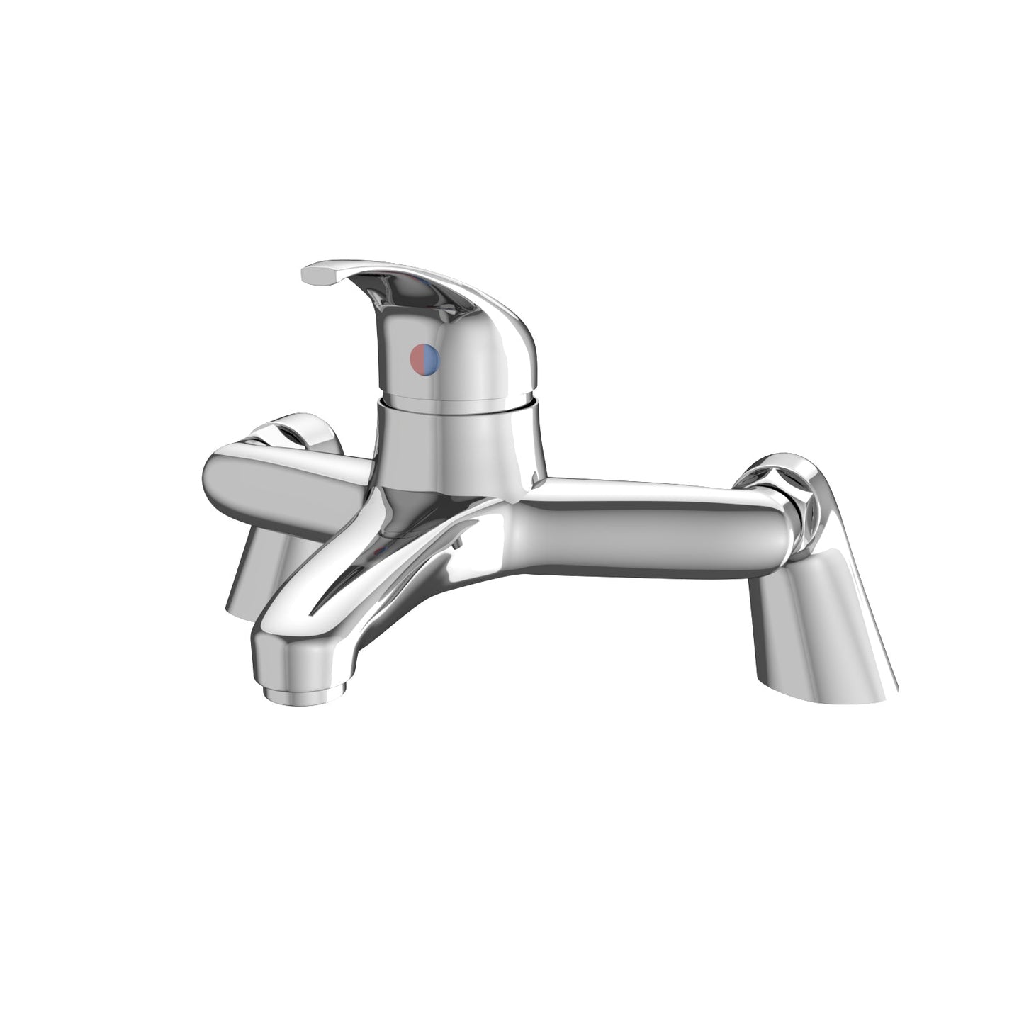 Vista Bath Filler Tap - Modern Chrome Finish