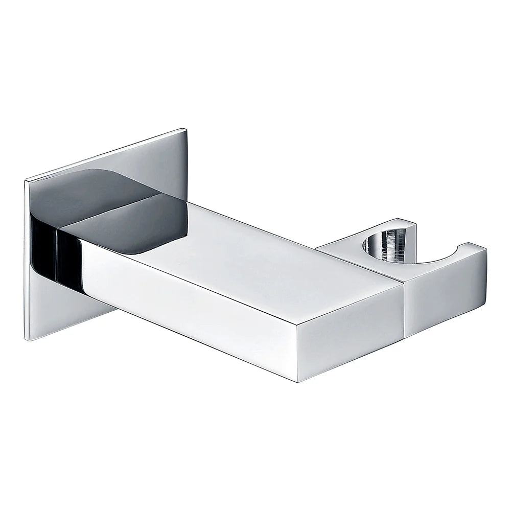 Square Adjustable Shower Handset Wall Bracket – Modern Bathroom Fixture