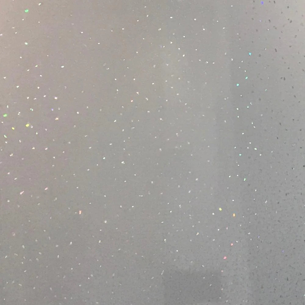 Dark Grey Galaxy - Gloss Finish Tile with Holographic Sparkle Effect