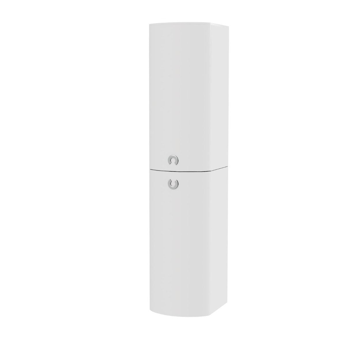PARIS Bathroom Wall Hung Cabinet TALLBOY White - 320w x 1418h x 360d