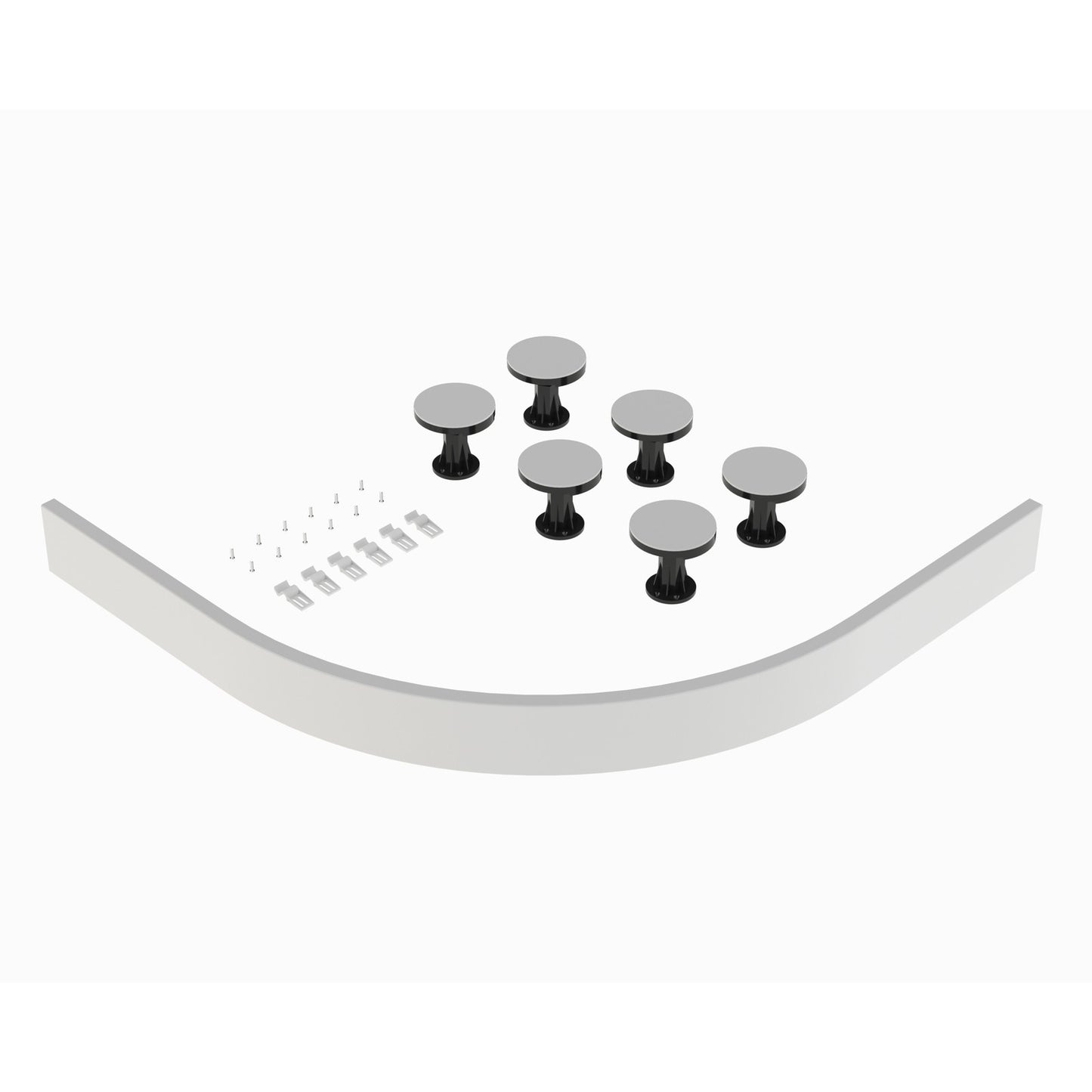 Shower Tray Leg Set Suitable for 700-900mm Quadrant & Offset Trays
