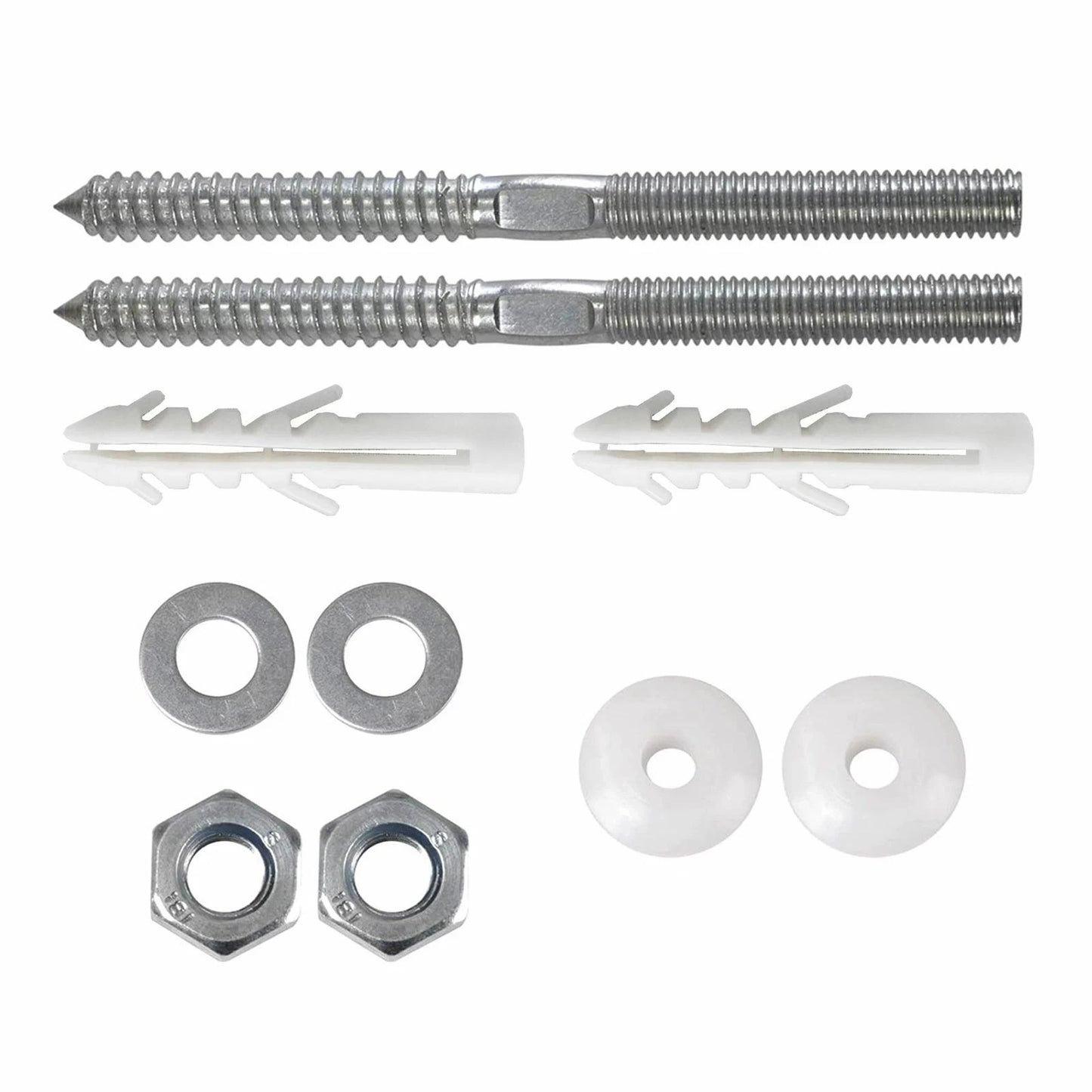 Wall Mounted Basin Sink Screw Fixing Kit Wall Hung Basin Fittings