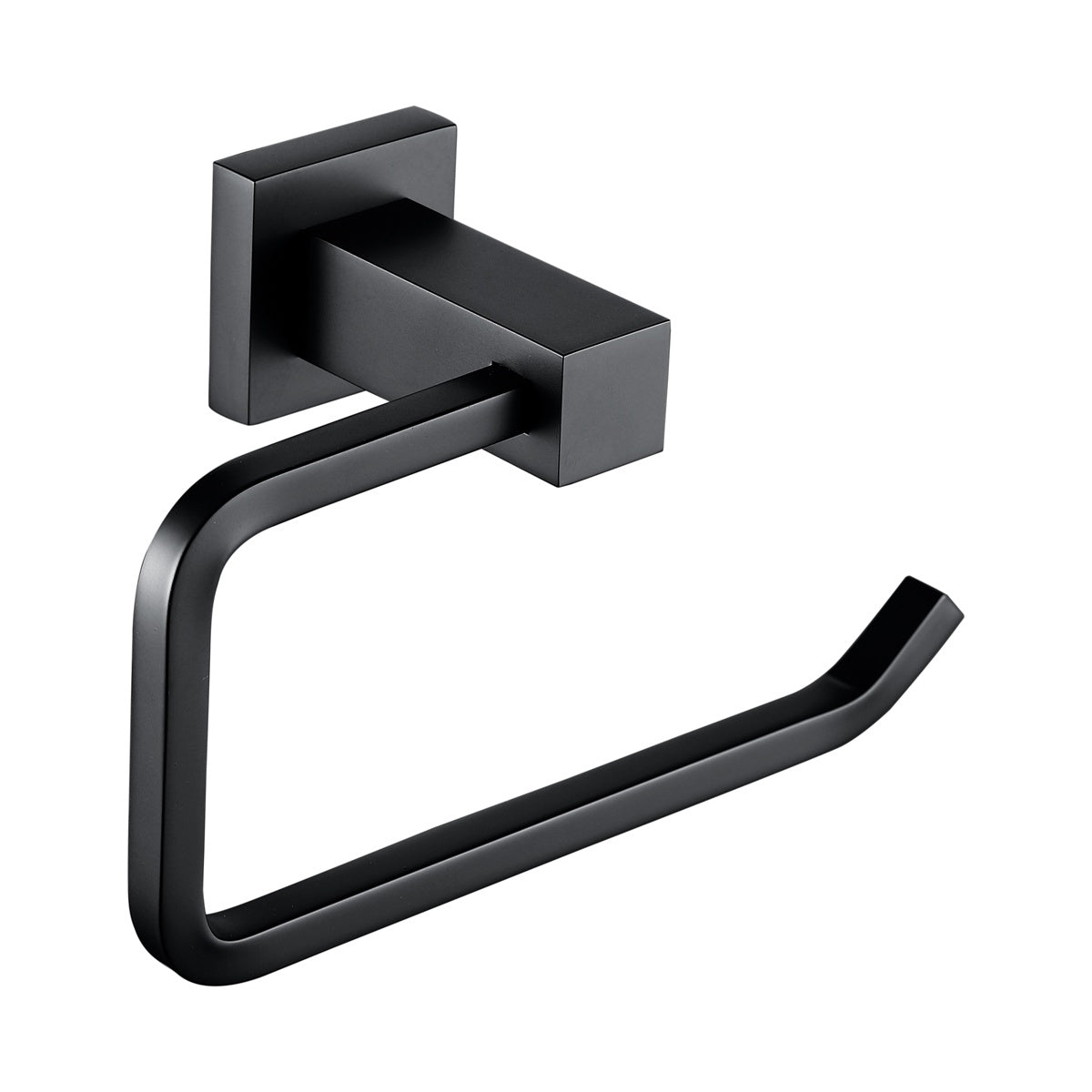 Moda Toilet Roll Holder – Matte Black Wall Mounted Toilet Paper Dispenser