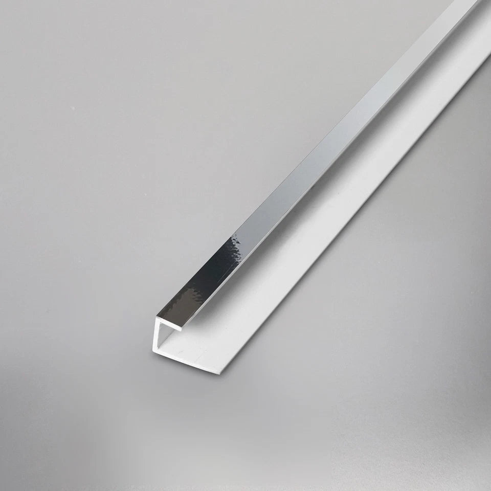 Starter/End Chrome – PVC Wall & Ceiling Panel Edge Trim