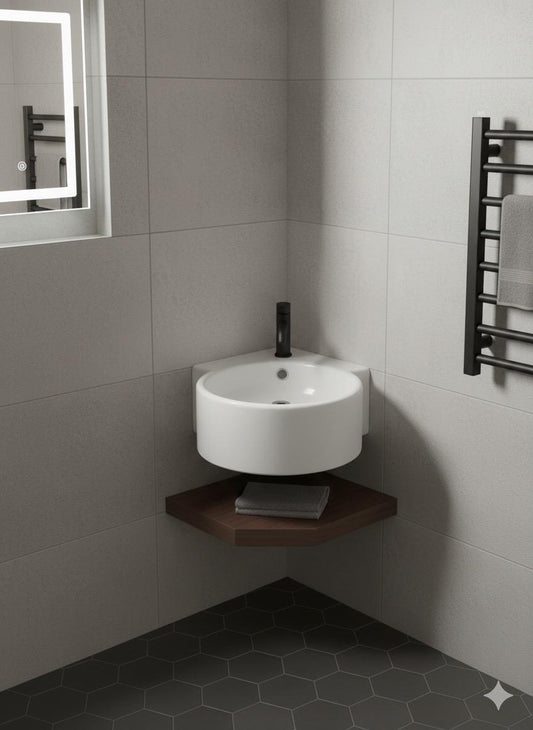 Countertop or Wall Hung Basin 310w x 170h x430d -Waste & Fixing Kit Not Included