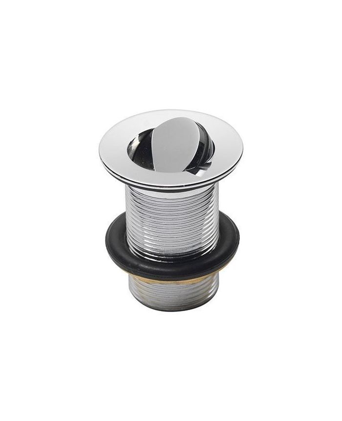 Round Flip Basin Waste – Unslotted Design for Non-Overflow Basins
