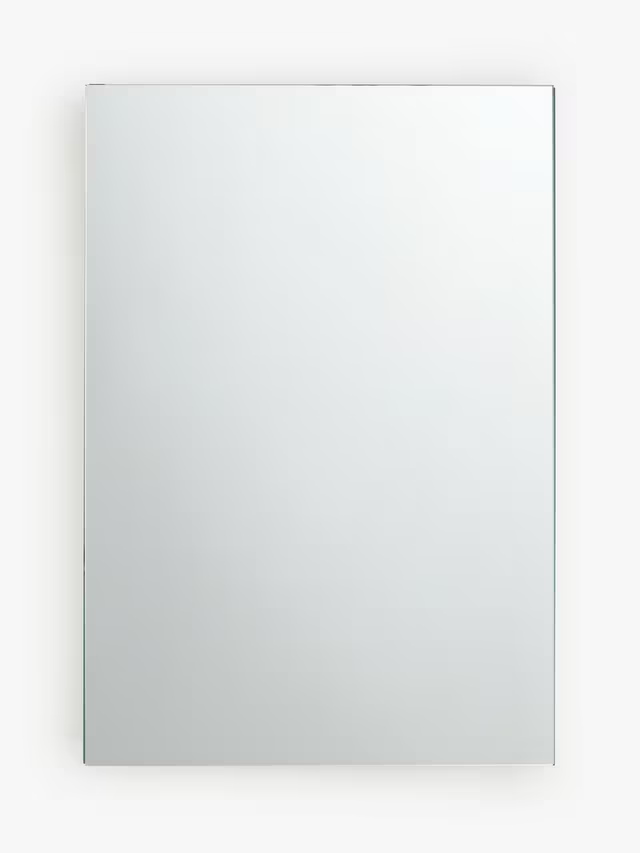 Straight Corner Mirror 500x700mm – Sleek Modern Wall Mirror for Bathrooms