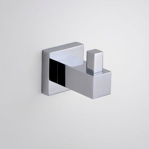 Moda Robe Hook – Wall Mounted Chrome Bathroom Towel & Clothes Hanger