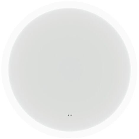 LED Round Bathroom Mirror 700mm with Demister & 6000K Cool White Lighting
