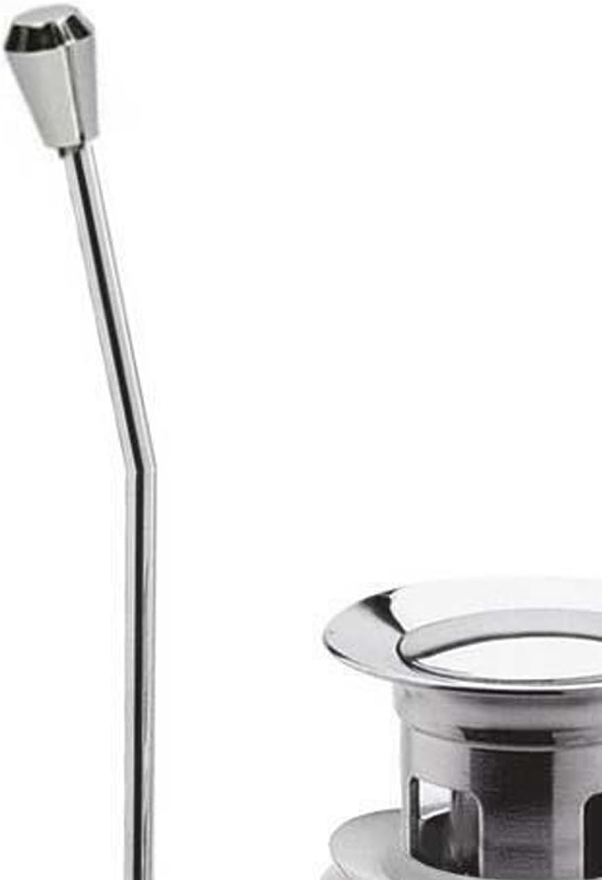 Slotted Basin Pop Up Waste with Lever – Chrome Finish