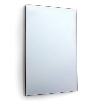 LED Rectangle Bathroom Mirror 500x700mm with Demister & Shaver Socket
