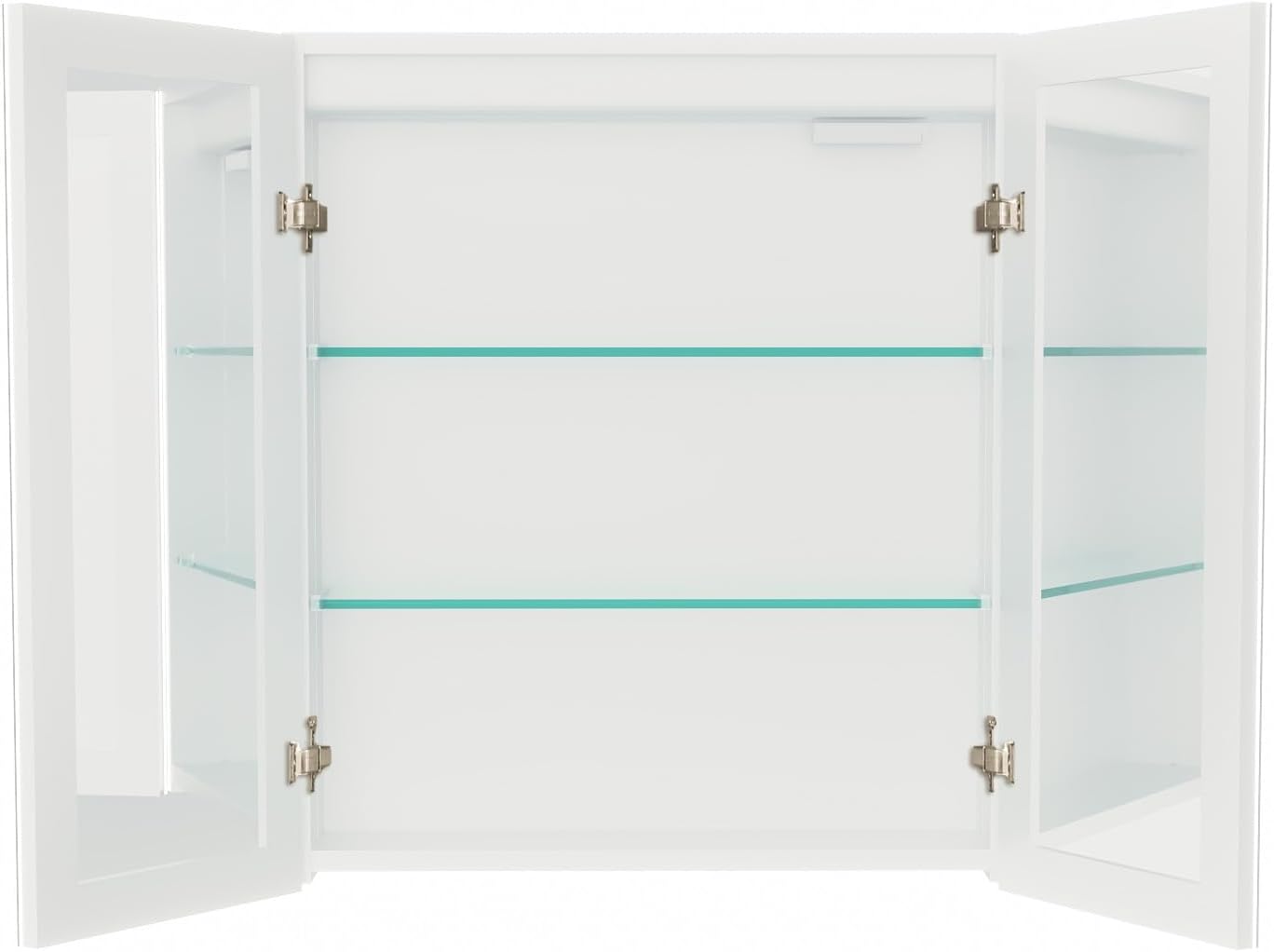 LED Mirror Cabinet 2 Door 600x700mm with Sensor & Shaver Socket