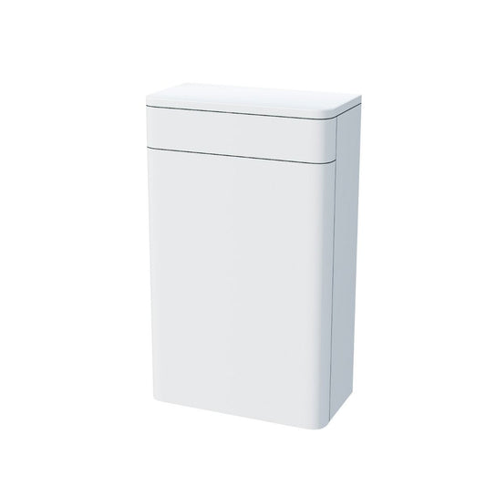ASHFORD Back to Wall WC Unit White - 500w x 805h x 220d