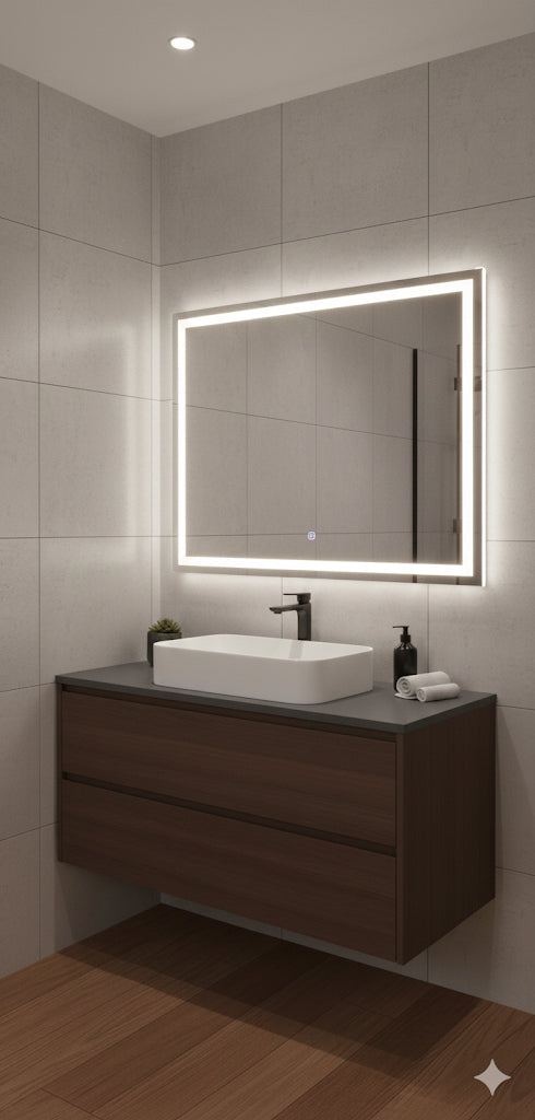 DEVON / HARROW Vanity Worktop – Anthracite Finish