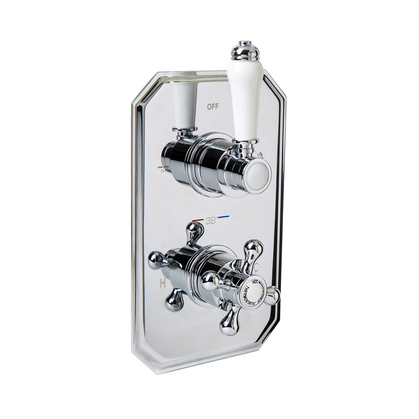 Cambridge Chrome Single Outlet Concealed Shower Valve