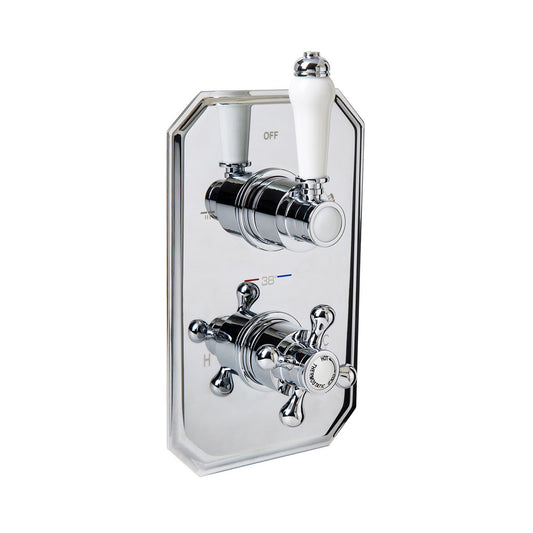 Cambridge Chrome Single Outlet Concealed Shower Valve