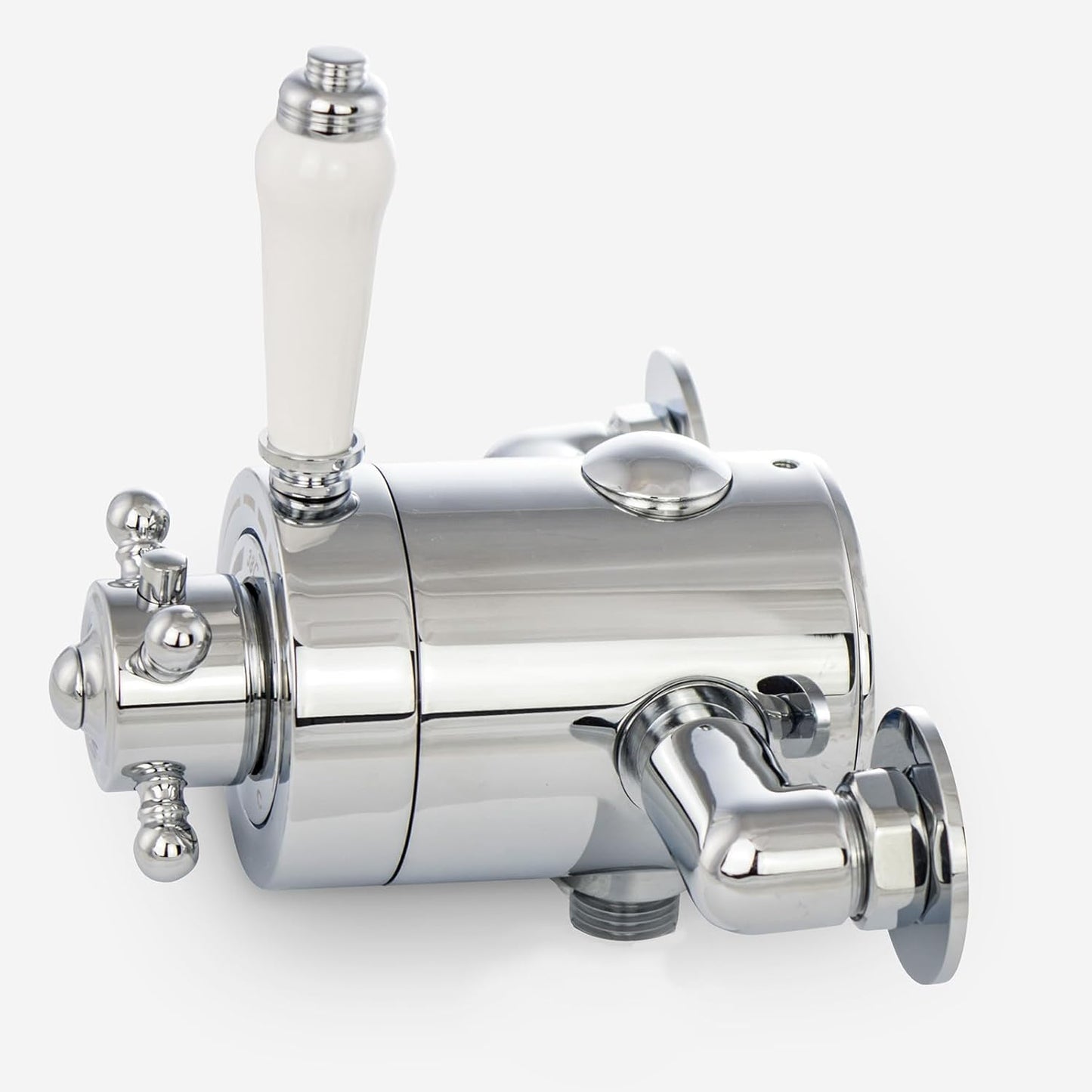 Cross Traditional Bathroom Shower Thermostatic Exposed Shower Valve