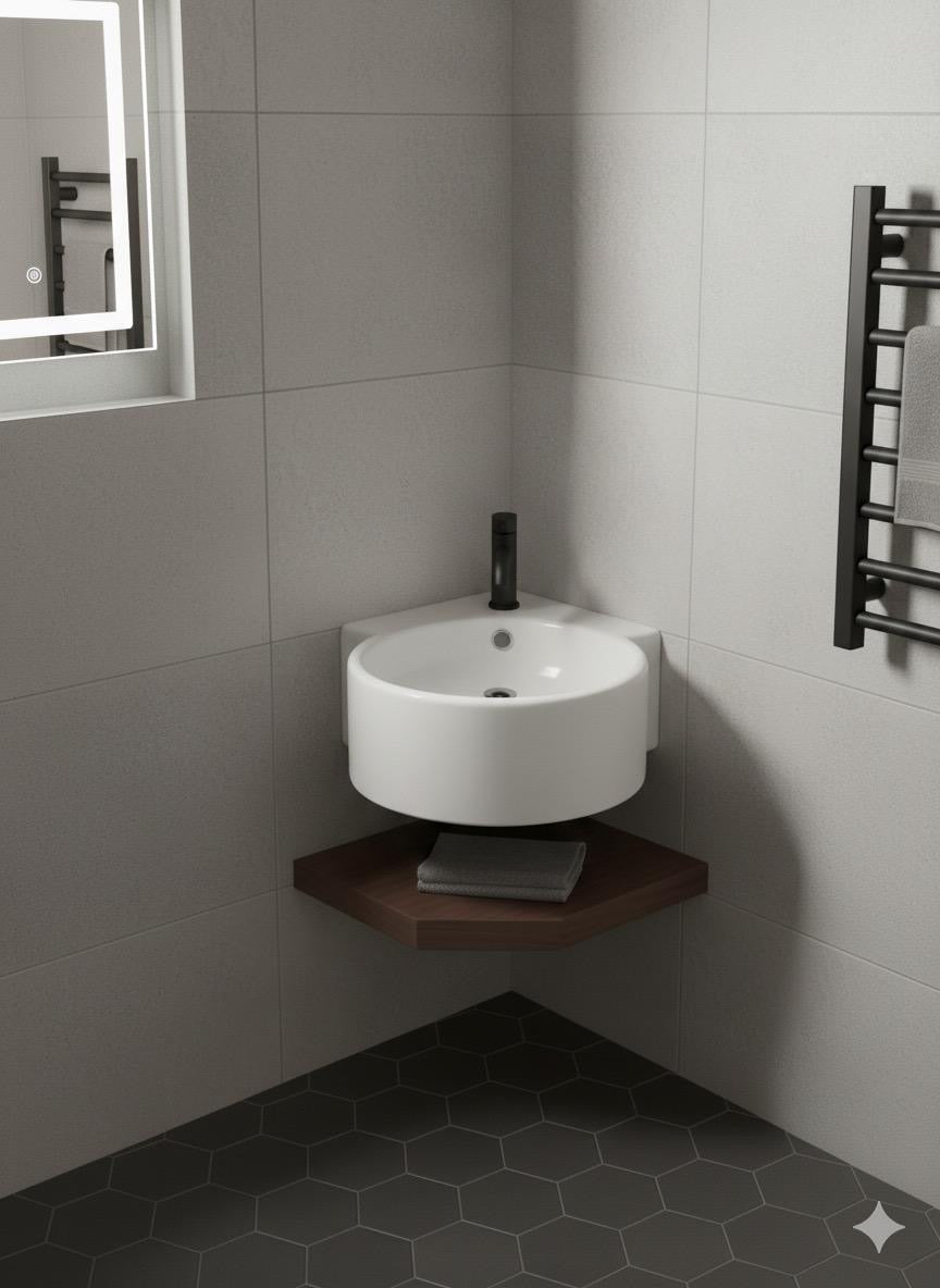 Countertop or Wall Hung Basin 310w x 170h x430d -Waste & Fixing Kit Not Included