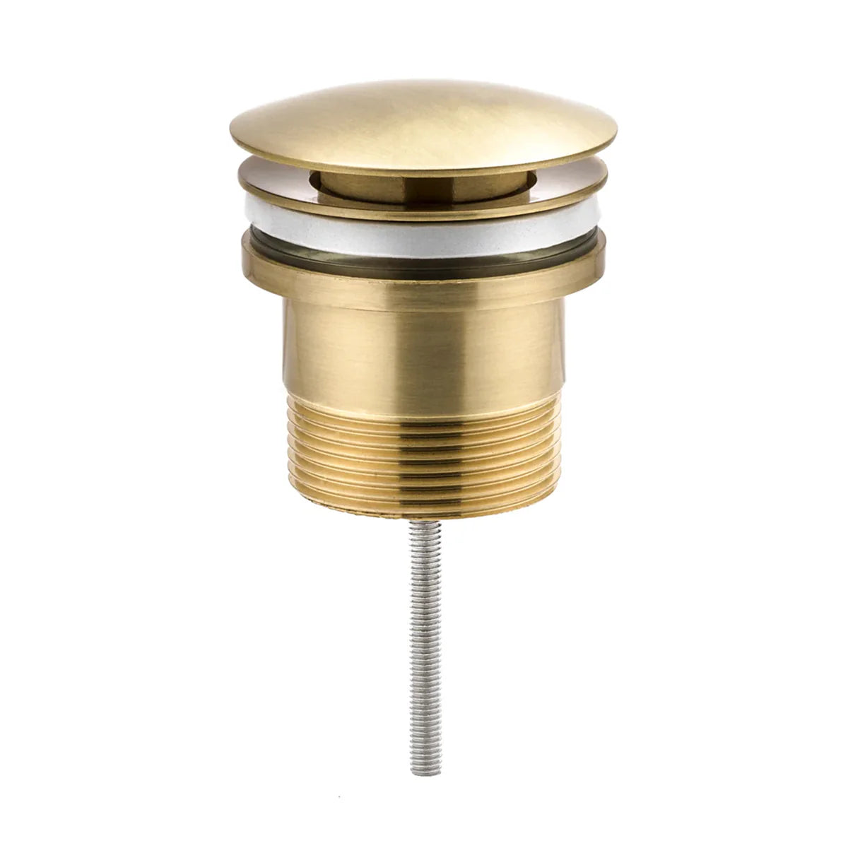 Universal Basin Waste – Brushed Brass Finish for All Basin Types