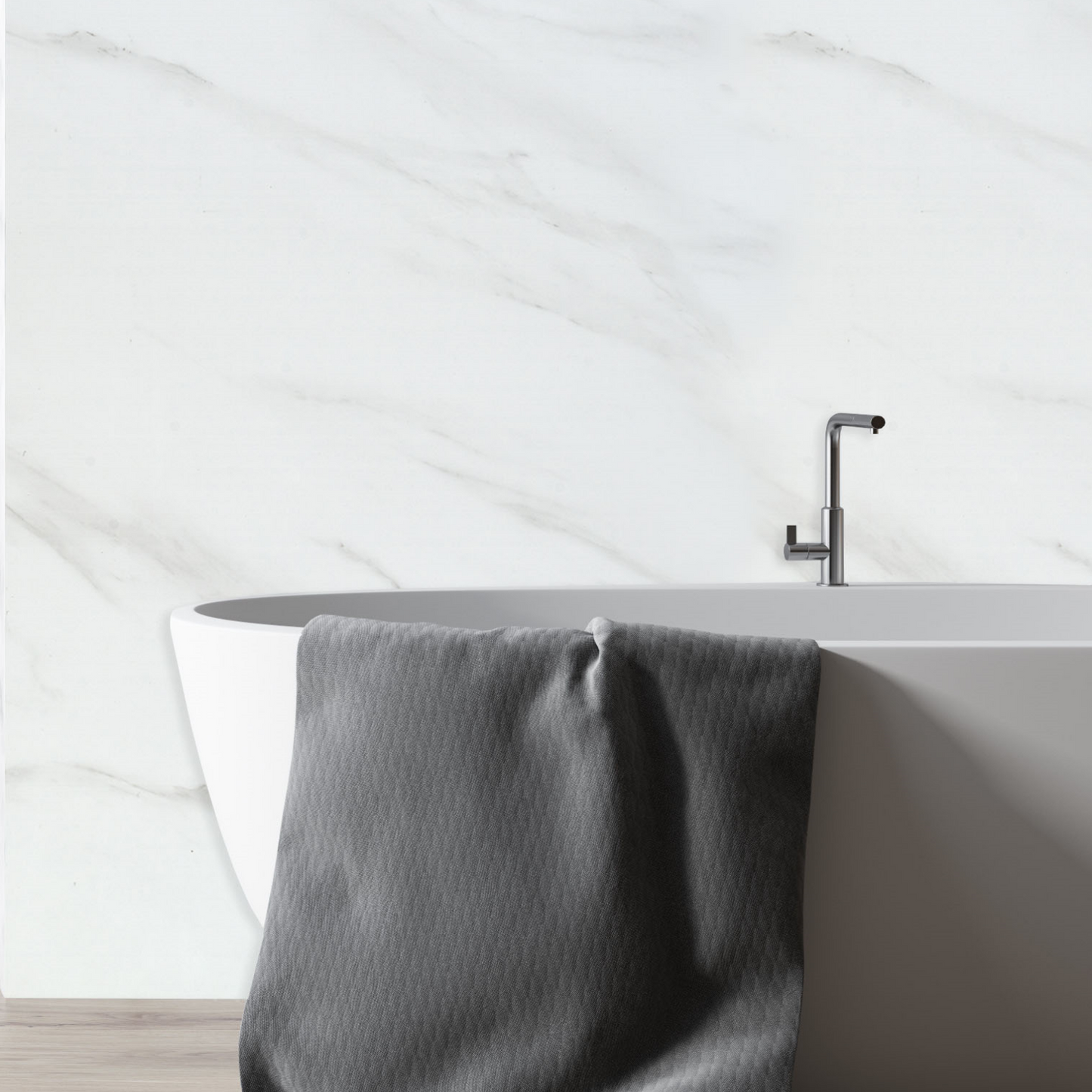 White Marble - Classic Polished Marble Look Tile for Luxurious Interiors