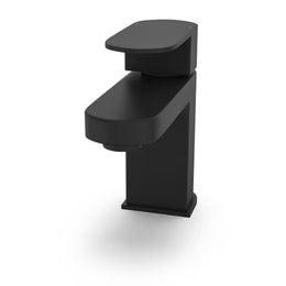 Eclipse Contemporary Matte Black Basin Sink Mono Mixer Tap