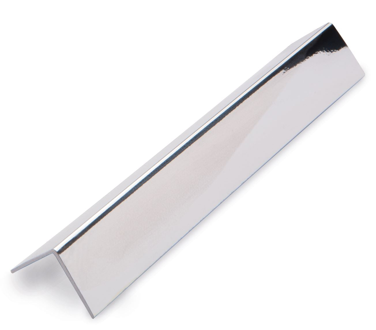 Silver L Shape External Corner Trim – Aluminum Edge Protector for Walls & Panels