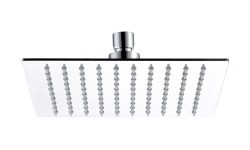 Square Ultra Slim Rainfall Shower Head 300mm Stainless Steel