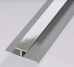 H Joint Chrome – PVC Connector Trim for 10mm Wall & Ceiling Panels