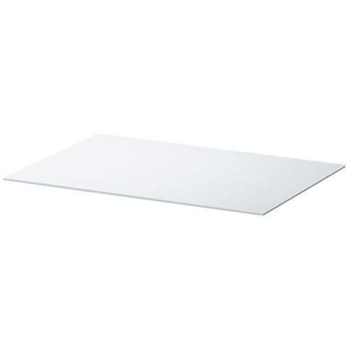 DWELTA White Bathroom Worktop – Sleek Durable Vanity Countertop Surface