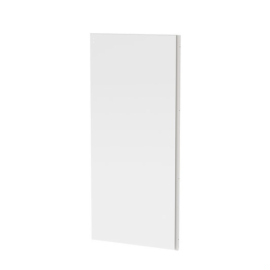 MARINA 8 Frameless Side Panel 8mm Clear Glass for sliding door SD8F Chrome