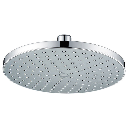 Round ABS Ultra Slim Shower Head 200mm – Modern Lightweight Bathroom Design