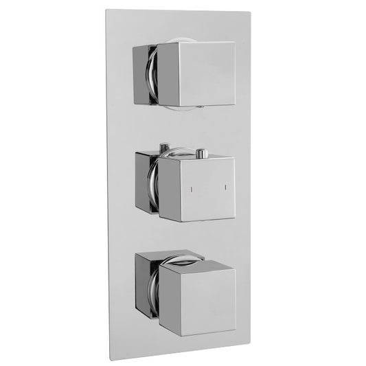 Triple Square Handle, 3 Oulet Concealed Valve