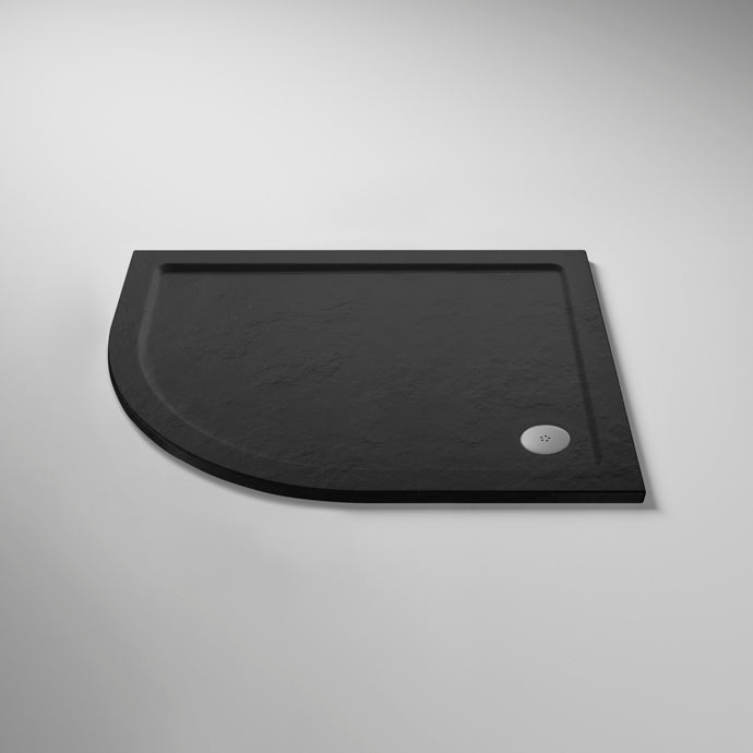 Offset Quad Tray LH Slate Grey