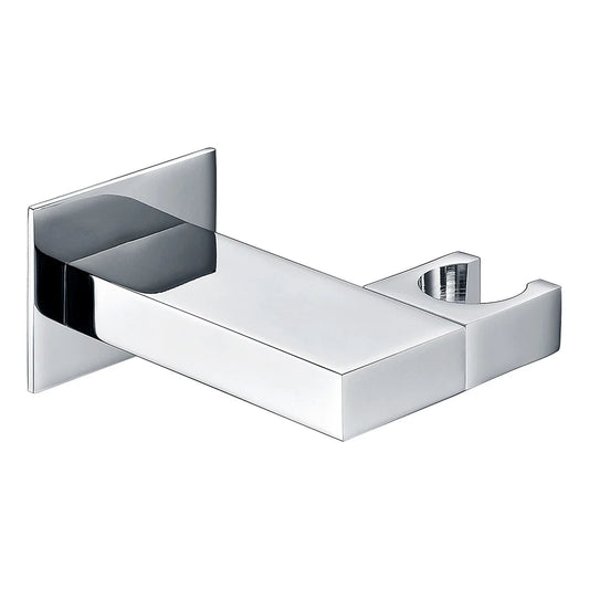 Square Adjustable Shower Handset Wall Bracket – Modern Bathroom Fixture