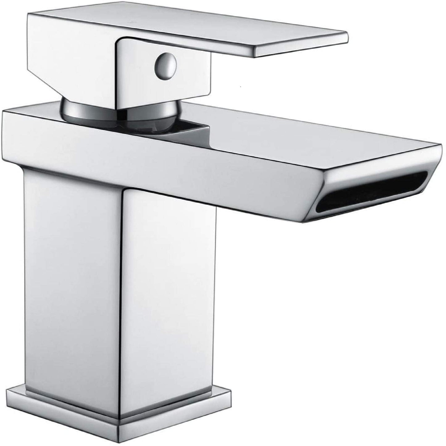 Qubec Mini Mono Basin Mixer Tap – Compact Chrome Finish for Small Basins