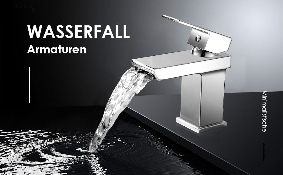 Qubec Mini Mono Basin Mixer Tap – Compact Chrome Finish for Small Basins