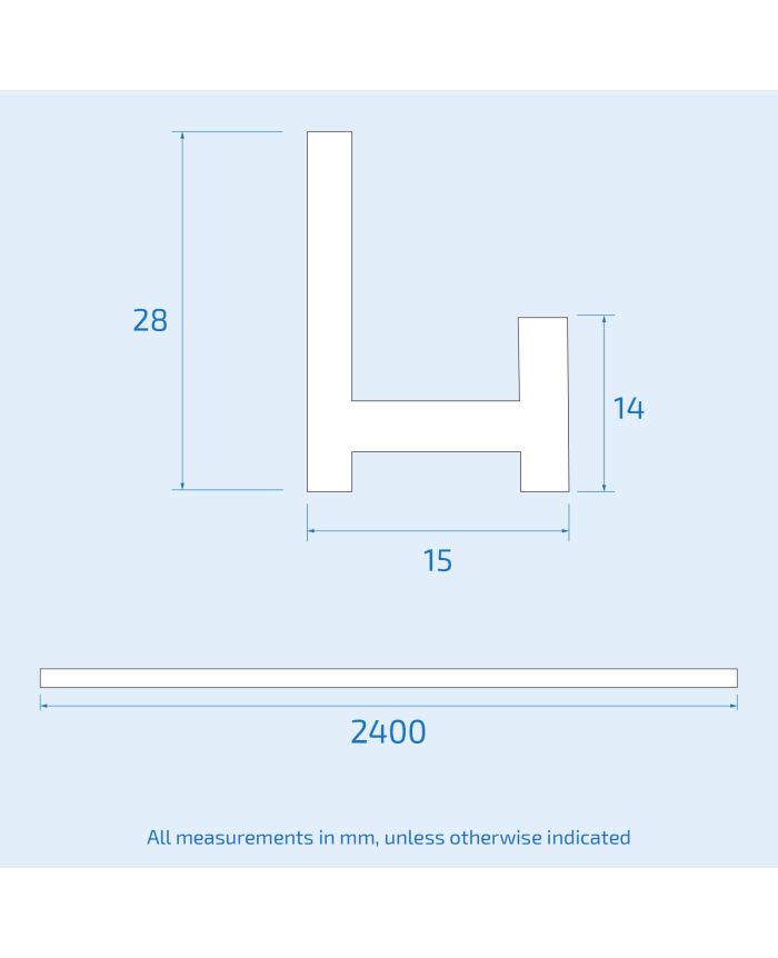 Base Seal Chrome – PVC Trim for Hygienic Wall & Panel Bottom Sealing
