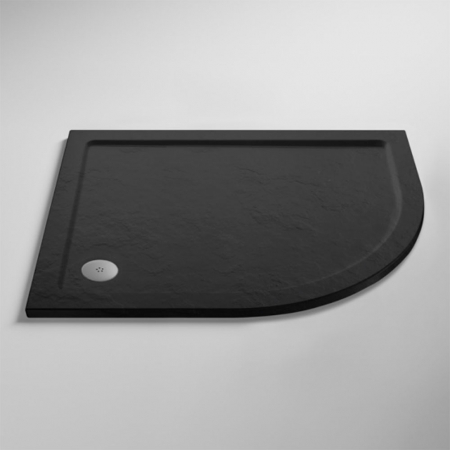 Offset Quad Tray RH Slate Grey