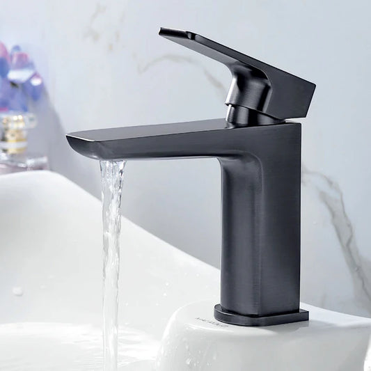 Prestige Mono Basin Mixer – Matt Black Tap with Matching Waste