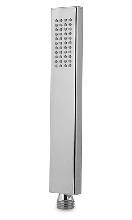 Rectangular Brass Shower Handset – Modern Bathroom Handheld Shower Fixture