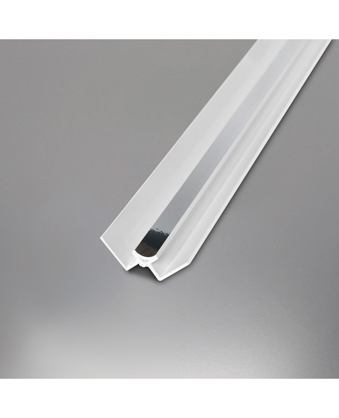 Silver Internal Corner Trim – Durable Aluminum Edge Joint for Wall & Ceiling Panels