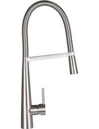 Swivel Spout Kitchen Tap – Stainless Steel Mixer Faucet with Pull Down Spray